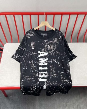 Replica AMIRI Print Crew-Neck T-shirts