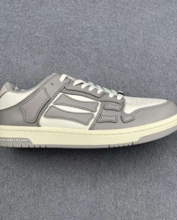 Replica AMIRI Grey ‘Skel’ Sneakers