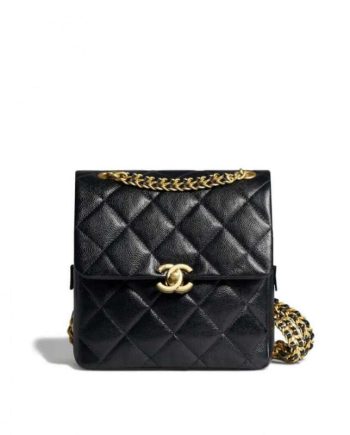 Replica Chanel Backpack in Grained Calfskin