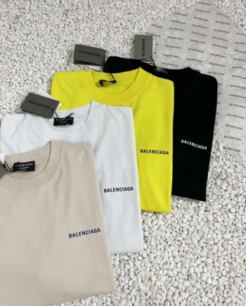 Replica Balenciga New Crew Neck T-shirts Letter Design For Unisex#HTS205