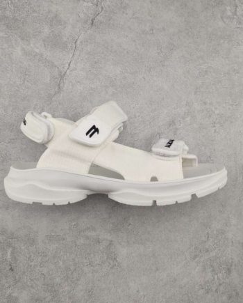 Replica Balenciaga Tourist Sandal White