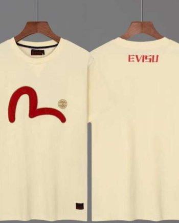 Replica EVISU 2023SS New Crew Neck T-shirts #HT048