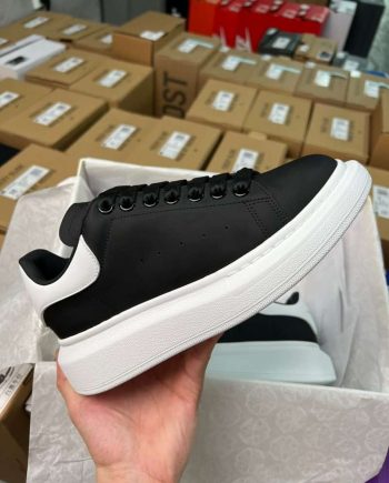 Replica  Alexander McQueen Oversized Sneakers Black