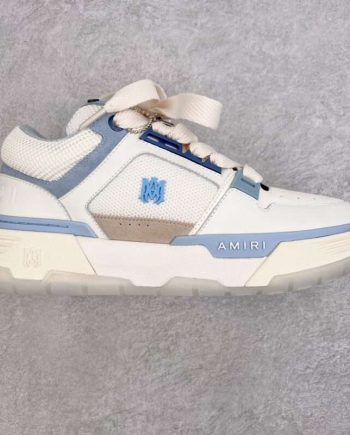 Replica AMIRI White-Blue Bone Runner Sneakers