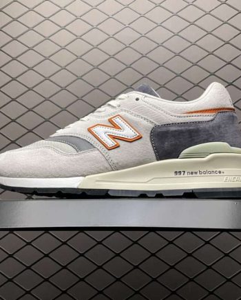 Replica  New Balance  “Explore by Sea” (Grey / Orange) OG Mens