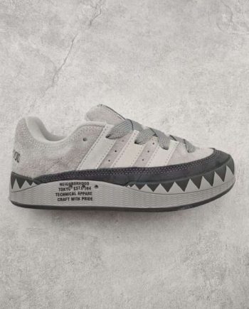 Replica  NEIGHBORHOOD x AD  horiginals Adimatic  Light Grey