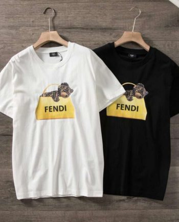 Replica Fendi New T-Shirts Crew Neck For Unisex#HTS351