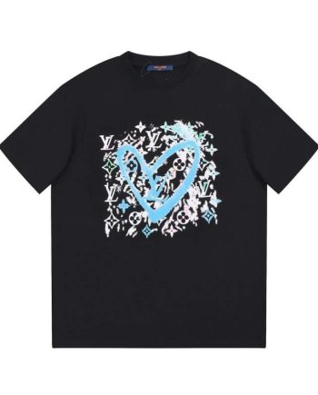 Replica Louis Vuitton New Crew Neck T-shirts For Unisex#NTS048