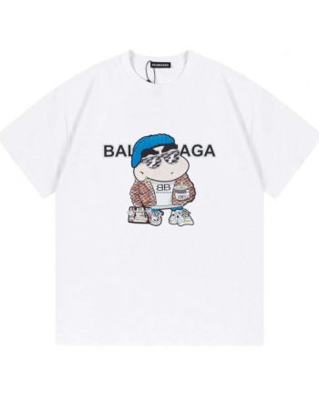 Replica Balenciaga New Crew Neck T-shirts For Unisex#NTS046